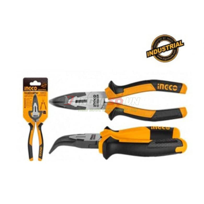 Kềm Mũi Nhọn Mỏ Cong 160mm INGCO HBNP28168
