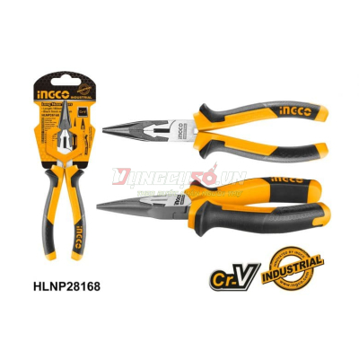Kềm Mũi Nhọn Mỏ Dài 160mm INGCO HLNP28168