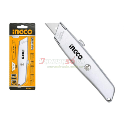 Dao rọc giấy 61x19x0.6mm INGCO HUK615