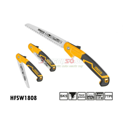 Cưa tay xếp 180mm INGCO HFSW1808