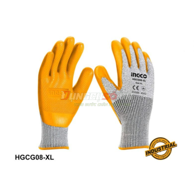 Găng tay chống cắt size XL INGCO HGCG08-XL