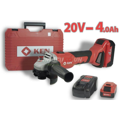 Máy mài góc 100mm dùng pin Ken BL9120-40S
