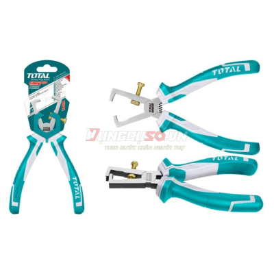 Kềm tuốt dây điện 6in Total THT1566P