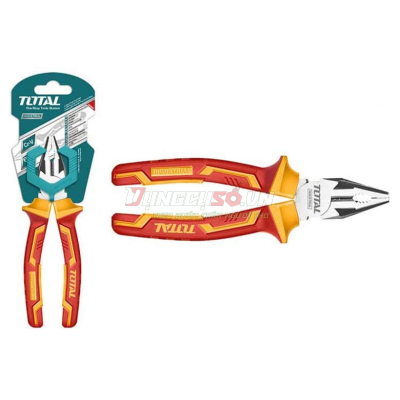 Kềm răng cách điện 8in Total THTIP2181