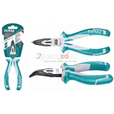 Kềm mũi nhọn mỏ cong 6in Total THT24616