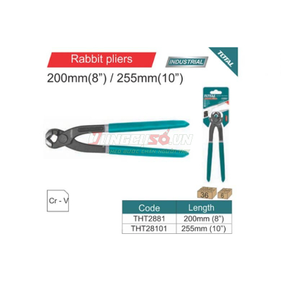 Kềm càng cua đầu nhỏ 200mm Total THT2881