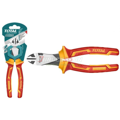 Kềm cắt cộng lực cách điện 7in Total THTIP2571