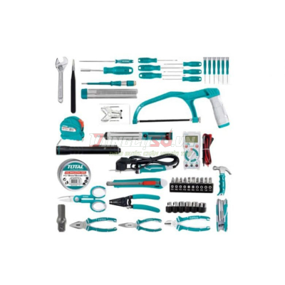 Bộ dụng cụ viễn thông 51 chi tiết Total TKTTSK0512