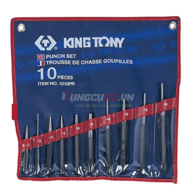 Bộ đột lỗ 10 chi tiết Kingtony 1010PR