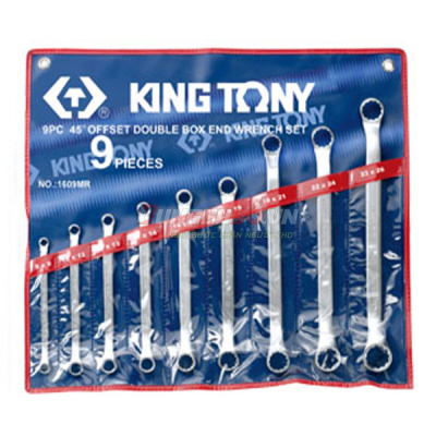 Bộ cờ lê vòng 9 chi tiết 8-26mm Kingtony 1609MR