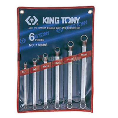 Bộ cờ lê vòng 6 chi tiết 6-17mm Kingtony 1706MR