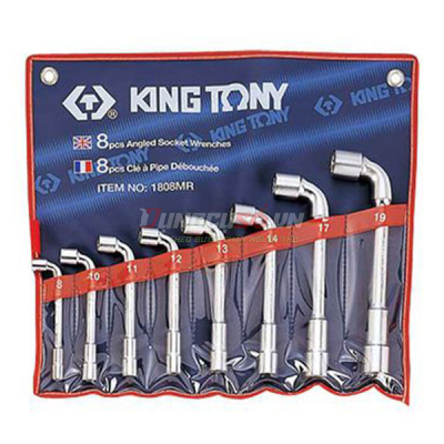 Bộ ống điếu 8 chi tiết 8-19mm Kingtony 1808MR