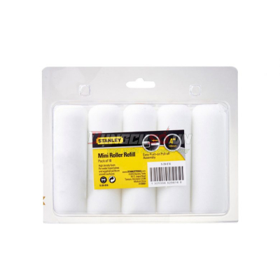 Lăn sơn thay thế 4″ (bộ 10c) Stanley 5-29-816