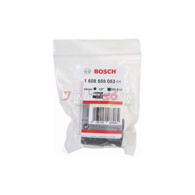 Khẩu 1/2″ 24mm Bosch 1608555053