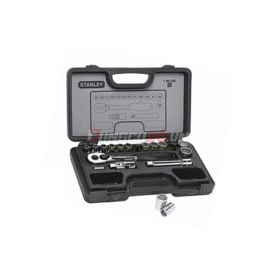 Bộ đầu tuýp 1/2″ 16 chi tiết Stanley 89-092-1