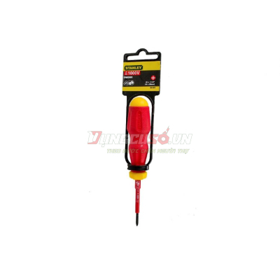 Tua vít dẹp cách điện 3x100MM VDE Stanley 65-966