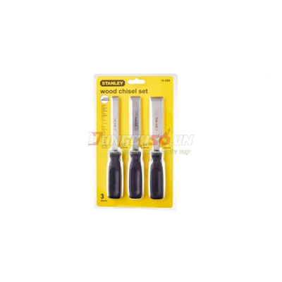 Đục gỗ cầm tay bộ 3 cái (13,19,25mm) Stanley 16-089