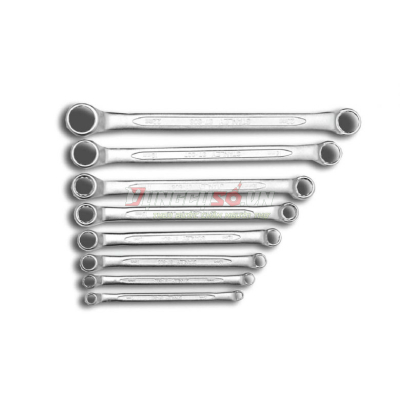 Bộ cờ lê 2 đầu vòng 8 cây 75° hệ Mét Stanley 87-576-1