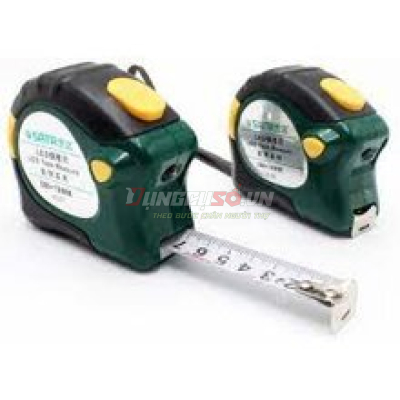 Thước cuốn thép có đèn 5.0m Sata 91347