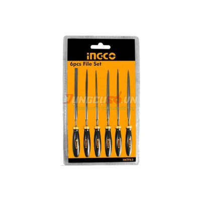 Bộ 6 dũa sắt 140mm INGCO HKTF63