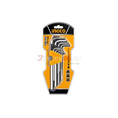 Bộ 9 Chìa Lục Giác 1.5-10mm INGCO HHK11092