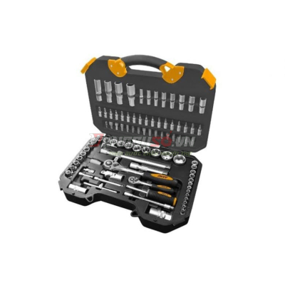 Bộ 94 đầu tuýp 1/4 in và 1/2 in INGCO HKTS42941