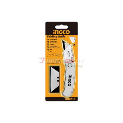 Dao rọc xếp 61x19mm INGCO HUK613