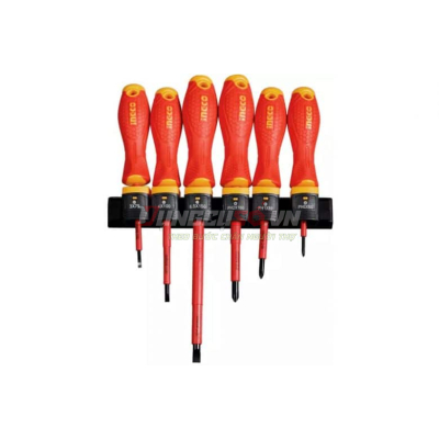 Bộ 6 tua vít cách điện INGCO HKISD0608