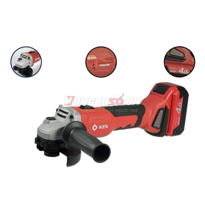 Máy mài góc 100mm dùng pin Ken BL9120-40S