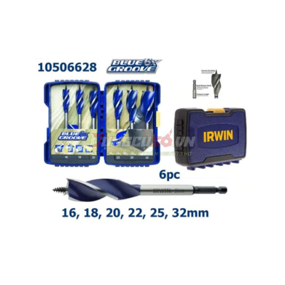 Bộ mũi khoan gỗ xoắn 6 chi tiết IRWIN 10506628