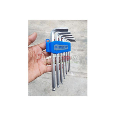 Bộ lục giác 7 chi tiết hệ mét Kingtony 20107MR01