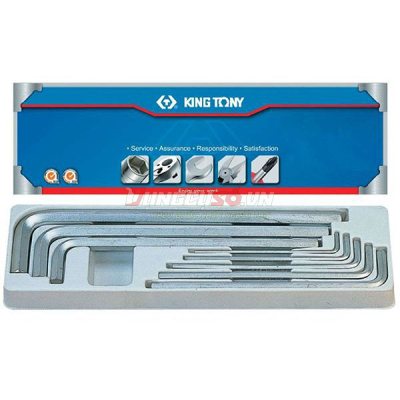 Bộ lục giác 8 chi tiết hệ mét Kingtony 20208MR01