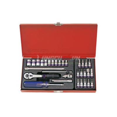 Bộ tuýp 1/4″ 31 chi tiết Kingtony 2031MR