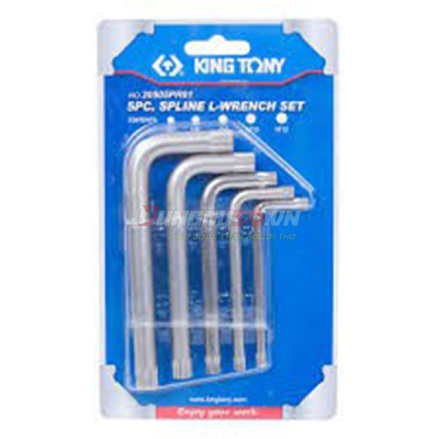 Bộ lục giác sao 5 chi tiết Kingtony 20505PR