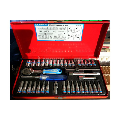 Bộ tuýp 1/4″ 39 chi tiết Kingtony 2539MR