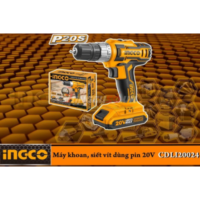 Máy khoan pin 20V INGCO CDLI20024