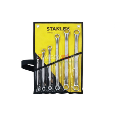 Bộ cờ lê 2 đầu vòng 75° in 7 chi tiết Stanley 87-714