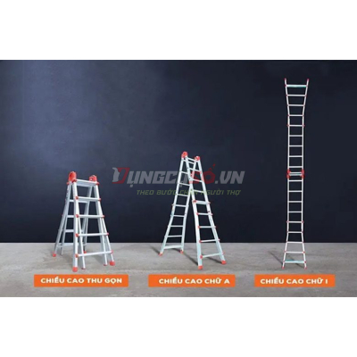 Thang nhôm đa năng 4.0m Nakata TY4A