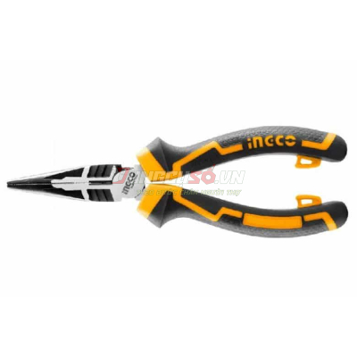 Kềm Mũi Nhọn Mỏ Dài Cao Cấp 160mm INGCO HHLNP28160