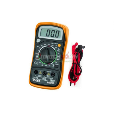 Đồng hồ đo điện vạn năng INGCO DM200