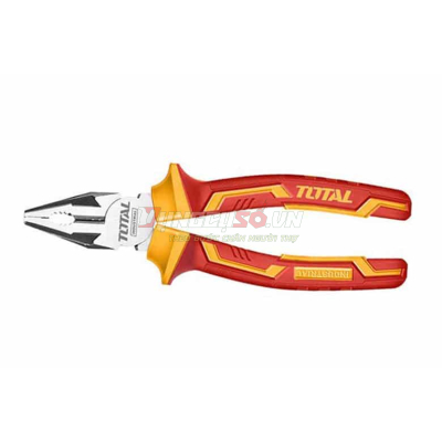 Kềm răng cách điện 8in Total THTIP2181