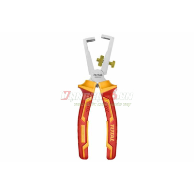 Kềm tuốt dây điện cách điện 6in Total THTIP2661