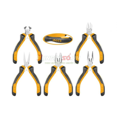 Bộ 5 kềm mini 4.5in INGCO HMPS01115