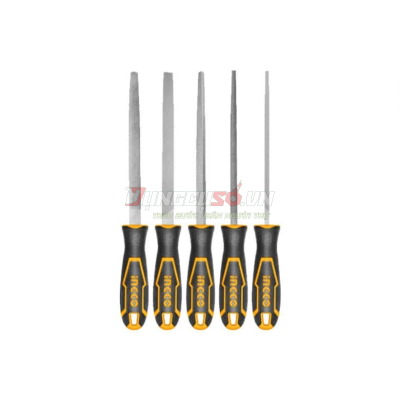 Bộ 5 dũa sắt 200mm INGCO HKTFS0508