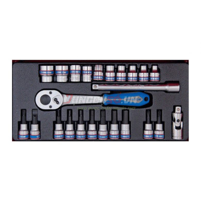 Bộ tuýp 3/8″ 24 chi tiết Kingtony 3024MR