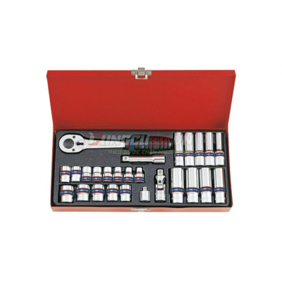 Bộ tuýp 3/8″ 26 chi tiết Kingtony 3027MR