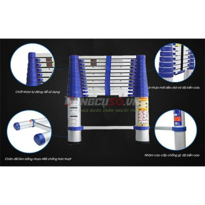 Thang rút đơn 4.4m Nakata TYB614