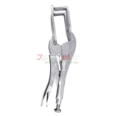 Kềm hàn bấm chết mỏ dẹp 10 Inch INGCO HWP0210