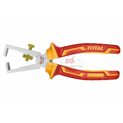 Kềm tuốt dây điện cách điện 6in Total THTIP2661