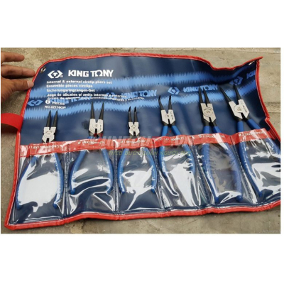 Bộ kềm mở phe 6 chi tiết Kingtony 42116GP